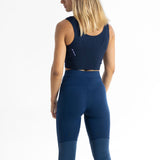 Débardeur court | Navy | Essentials DROMFit