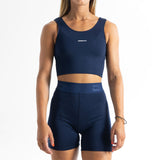 Débardeur court | Navy | Essentials DROMFit