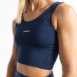 Débardeur court | Navy | Essentials DROMFit
