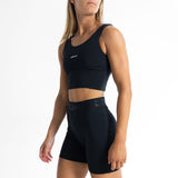 Débardeur court | Black | Essentials DROMFit