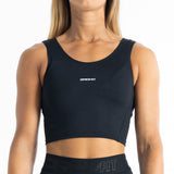 Débardeur court | Black | Essentials DROMFit