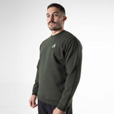 Sweat col rond unisexe | Jungle Green