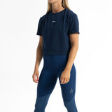 T-shirt Femme | Navy | Essentials DROMFit