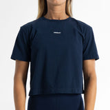 T-shirt Femme | Navy | Essentials DROMFit