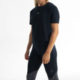 T-shirt Femme | Black | Essentials DROMFit