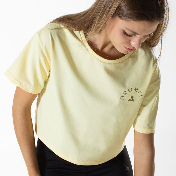 T-shirt Femme Crop top | Cicero | Butter