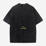 T-Shirt Unisexe Oversize Black Washed "Soccer" | Cool Kid | DROMFIT