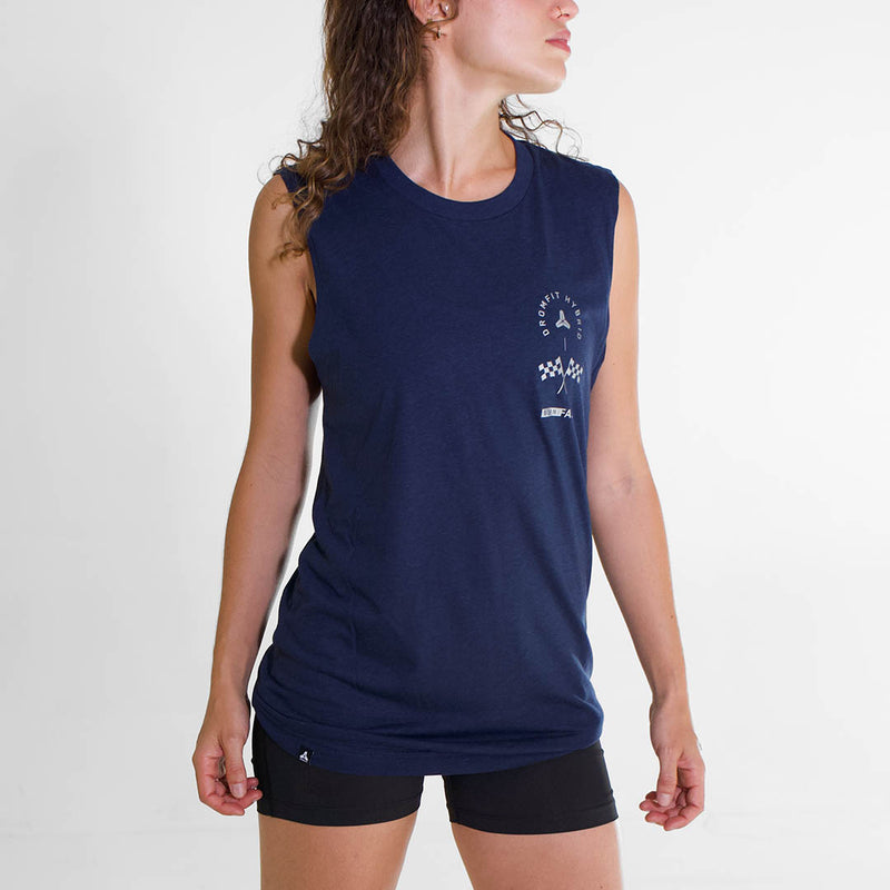 Débardeur Tanktop unisexe | Hybrid | Navy
