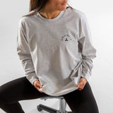 T-shirt Heavy manches longues Unisexe | Cicero | Cool heather Grey