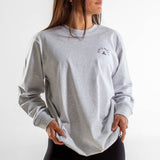T-shirt Heavy manches longues Unisexe | Cicero | Cool heather Grey