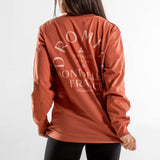 T-shirt Heavy manches longues Unisexe | Cicero | Heritage brown