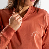 T-shirt Heavy manches longues Unisexe | Cicero | Heritage brown