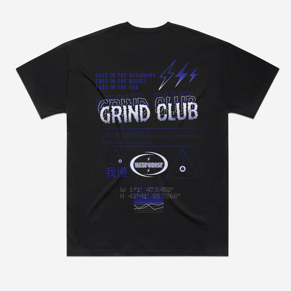 T-Shirt Oversize Grind Club | Sound Of Silence | DROMFIT