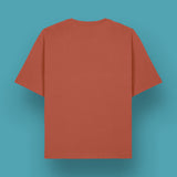 T-Shirt Oversize Léger Unisexe | Sound Of Silence | Heritage Brown
