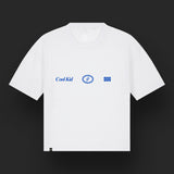 T-Shirt Oversize Crop Cool Kid | "The pure" | White