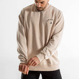 Sweat col rond Oversize unisexe | Route 66 | Sand Washed