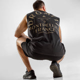 Heavy Faded Tank Unisexe | Cicero | Black
