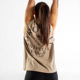 Heavy Faded Tank Unisexe | Cicero | Khaki