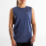 Tank Unisexe wide open | Cicero | Blue stone