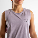 Tank Unisexe wide open | Cicero | Orchid stone