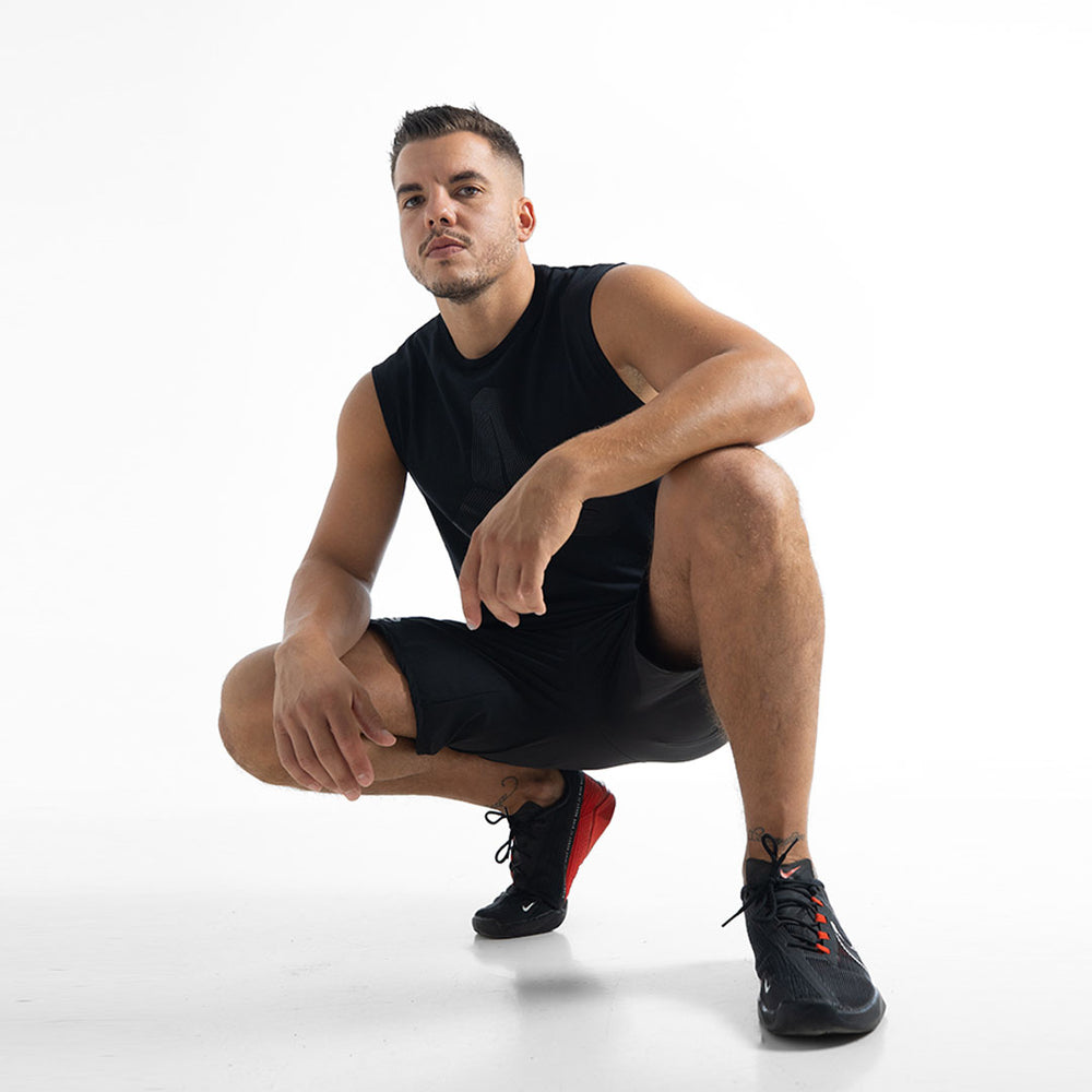 Débardeur CAT Noir - Taille M Pour Homme, Occasion En Très Bon état