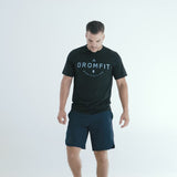 T-shirt de Sport Homme triblend Ecusson DROMFIT Marque de vêtements de Sport Made in Montpellier Vidéo